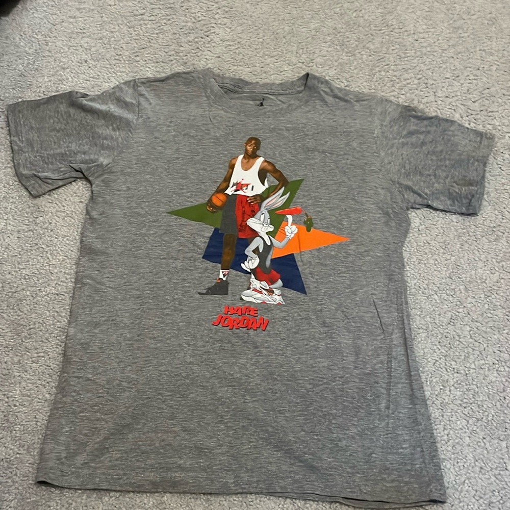 Air Jordan grey tee